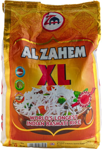 Al Zahem Basmati Rice XL