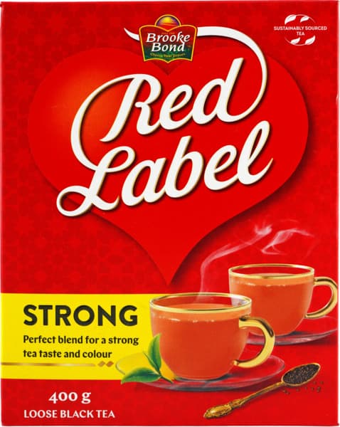 Brooke Bond Red Label Black Loose Tea 400g