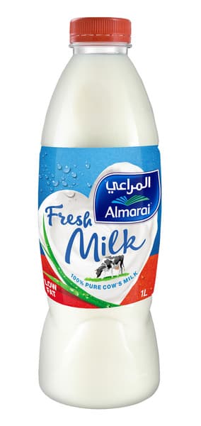 المراعي حليب طازج قليل الدسم 1 لتر
