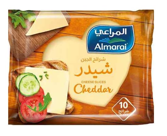 المراعي شرائح جبنة شيدر، 200 غرام