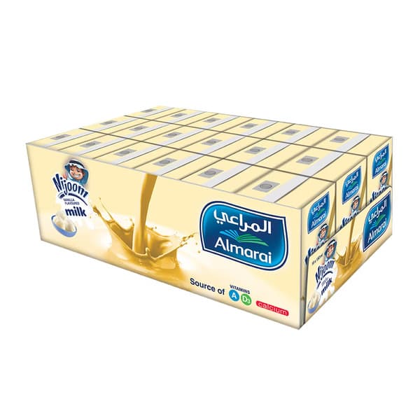 Almarai Nijoom Vanilla Milk 18X150Ml