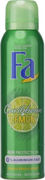 Fa Deo Spray Caribbean Lemon 150Ml