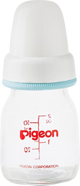 Pigeon Glass Feeding Bottle 50ml