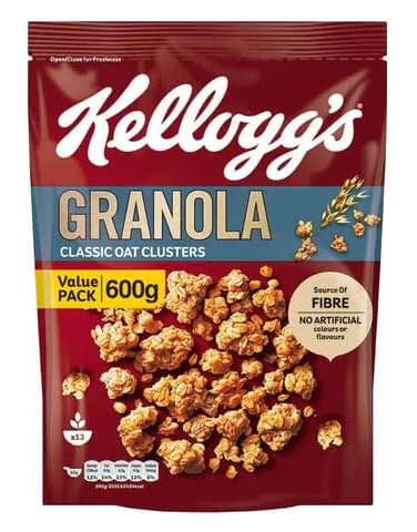 Kellogg's Crunchy Muesli Classic 600G