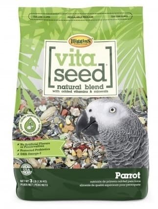 Vita Seed Natural Blend For Parrots With Vitamins & Minerals 1.36Kg