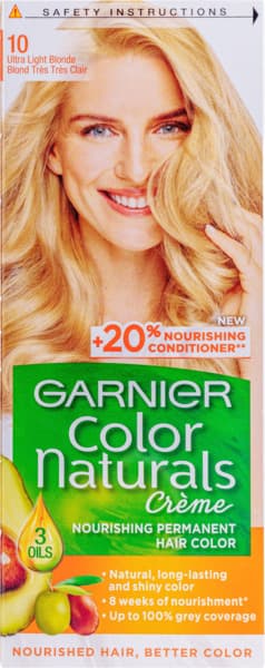 Garnier Color Naturals Creme 10 Ultra Light Blonde