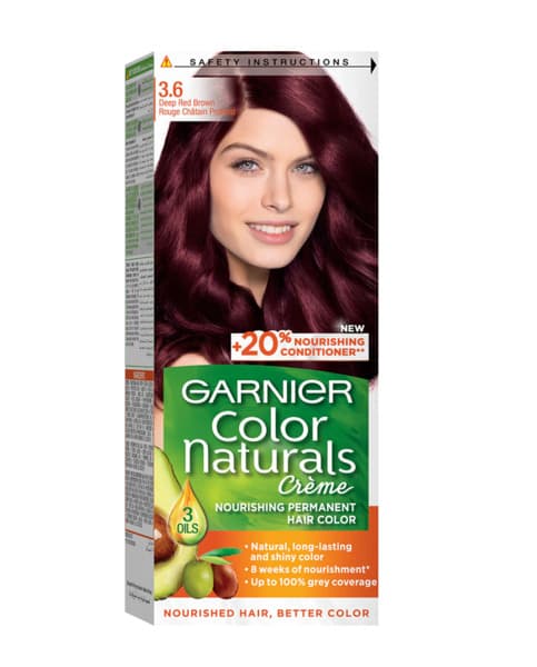Garnier Color Naturals Creme 3.6 Deep Red Brown
