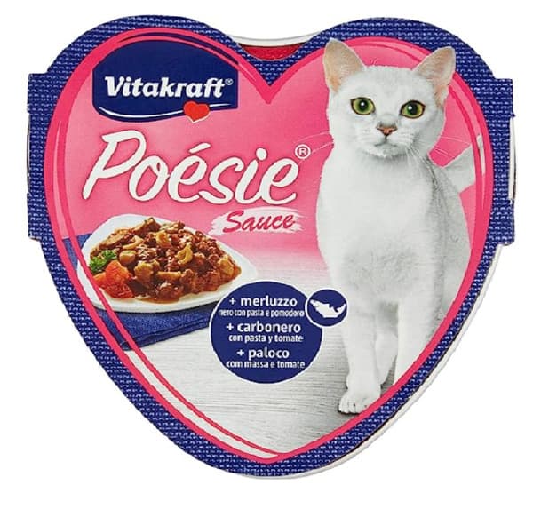 Vitakraft Poesie Pollock With Pasta & Tomato For Cat 85G