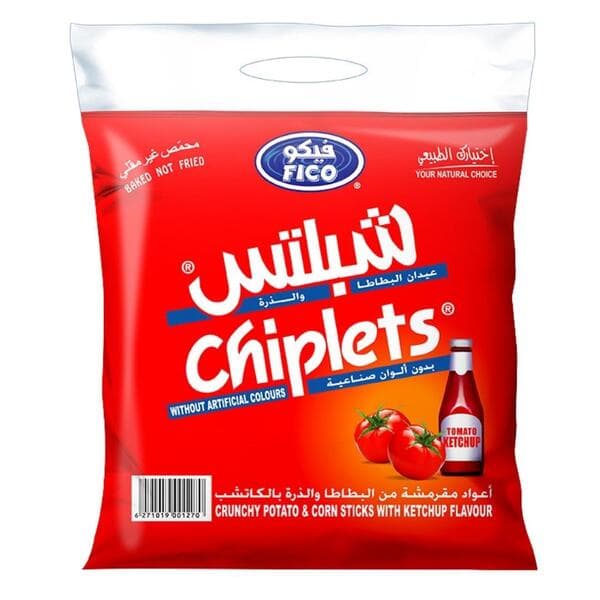فيكو تشيبليتس بنكهة الكاتشب 18X20 جم