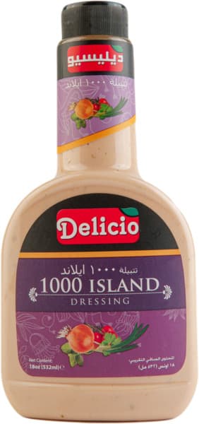 Delicio 1000 Island Dressing 532Ml