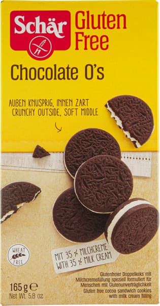 Schar Chocolate O's Biscuit 165G