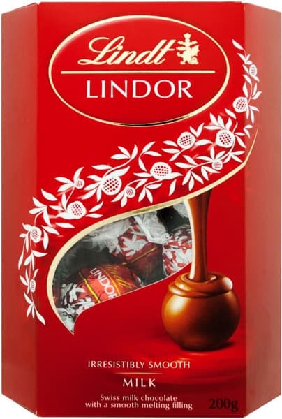 Lindt Lindor Cornet Milk 200G