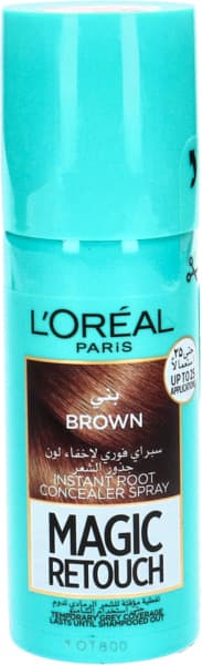 LOreal Brown Magic Retouch Instant Root Concealer Spray 75Ml