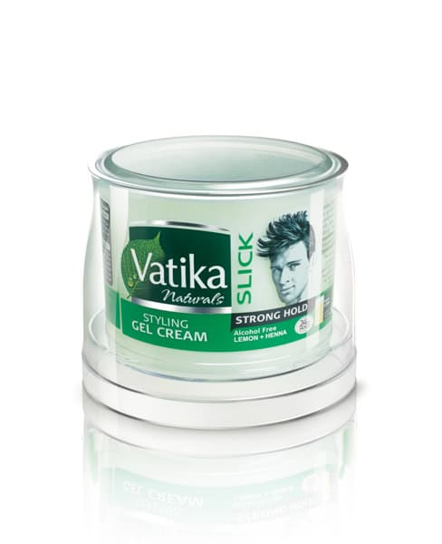 Vatika Naturals Styling Gel Cream Slick Strong Hold 