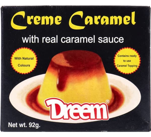 Dreem Creme Caramel With Real Caramel Sauce 85G