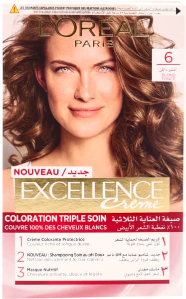 L'Oreal Excellence Creme 6 Dark Blonde