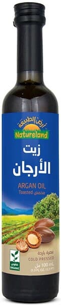Natureland Organic Toasted Argan Oil 100Ml
