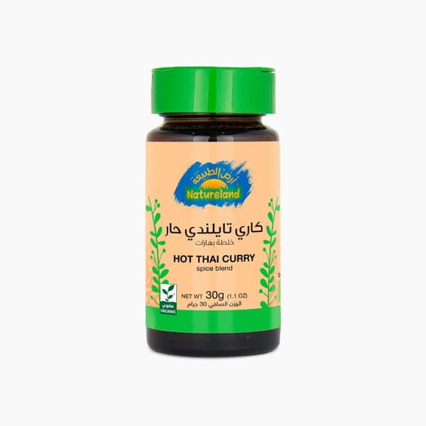 Natureland Hot Thai Curry Powder 30G