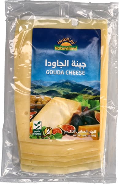 Natureland Organic Gouda Cheese 150G