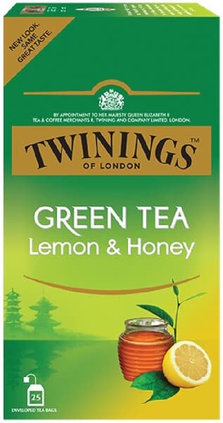 Twinings Green Tea With Lemon & Honey 25's