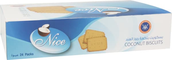 KFM Nice Coconut Biscuits 24X25G