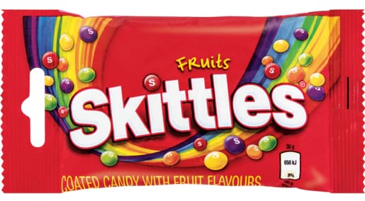 Skittles Fruits Candy 38 G