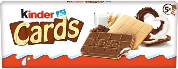 Kinder Cards Chocolate Wafers 128G