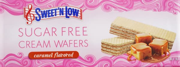 Sweet N Low Sugar Free Caramel Cream Wafers 75G