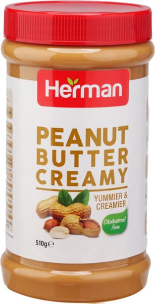 Herman Creamy Peanut Butter 510G