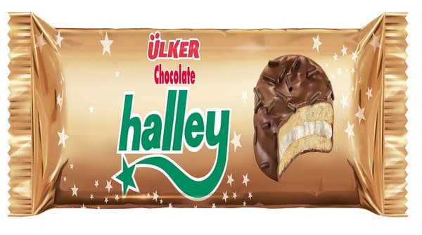 Ulker Milk Chocolate Halley Sandwich 77G