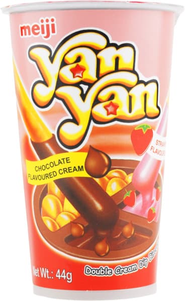 Meiji Yan Yan Double Cream Snack 44G