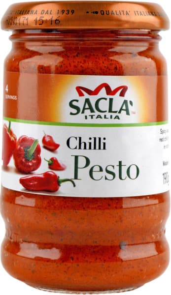 Sacla Spicy Pepper Pesto 190G