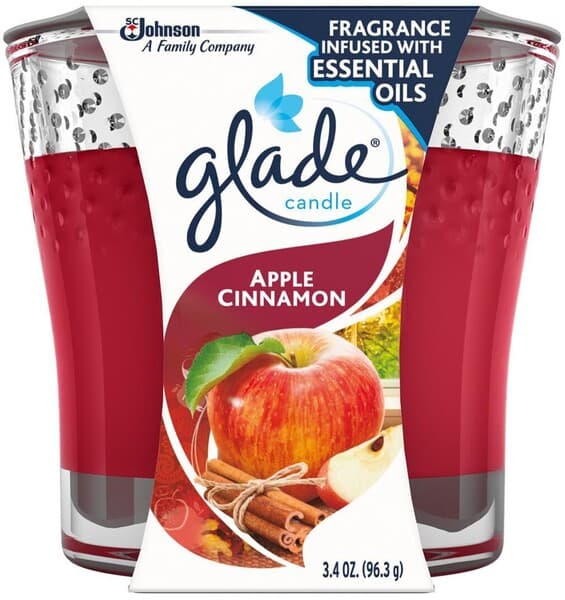 Glade Candle Apple Cinnamon 96G