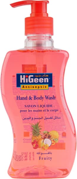 Higeen Antiseptic Hand & Body Wash Fruity 500Ml