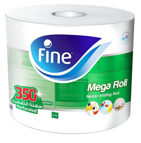 Fine Mega Roll Tissues 350M