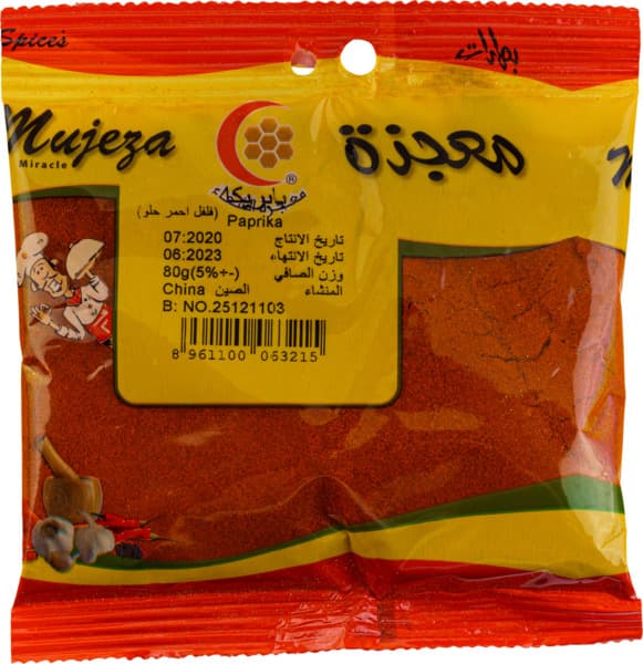 Mujeza Paprika 80G