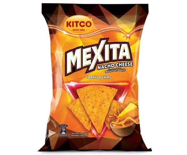 Kitco Mexita Nacho Cheese Tortilla Chips 180G