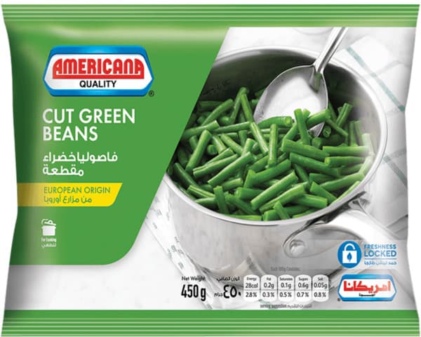 Americana Cut Green Beans 450G