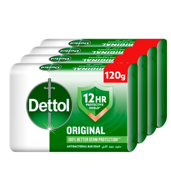 Dettol Soap Original 4X120G