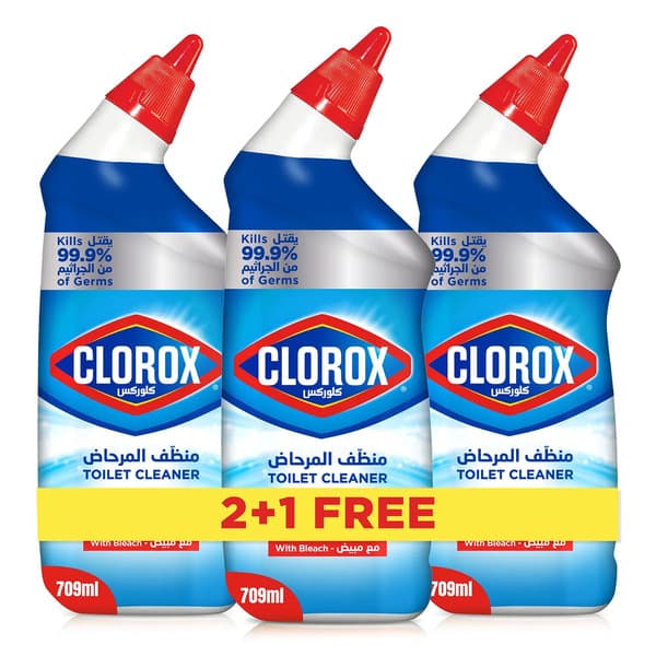Clorox Fresh Scent With Bleach Toilet Cleaner 2X709Ml