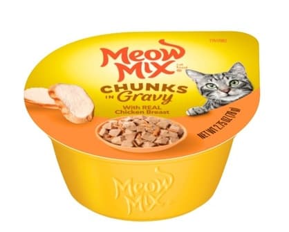 Meow Mix Chicken & Beef In Sauce 78G