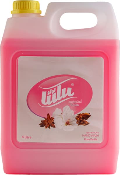 Lulu Liquid Hand Wash Rose Vanilla 4L