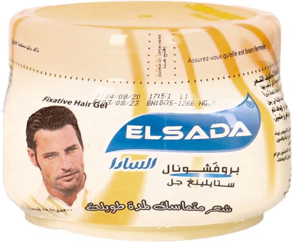 Elsada Professional Styling Hair Gel Fixative 500Ml