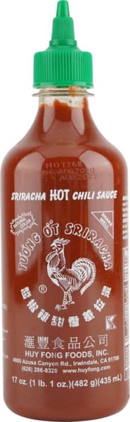 Huy Fong Foods Tuong Sriracha Hot Chilli Sauce 435G