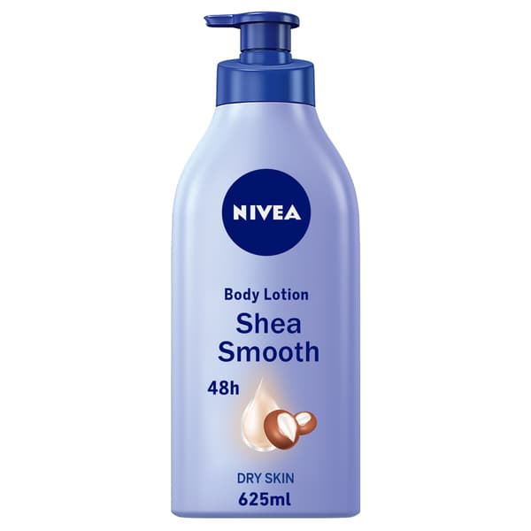 Nivea Body Lotion Shea Smooth 625Ml