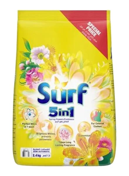 Surf 5in1 Spring Flower Freshness Laundry Detergent Powder