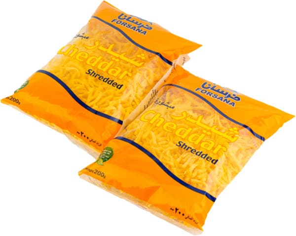 Forsana Cheddar Cheese Shredded 2X200G