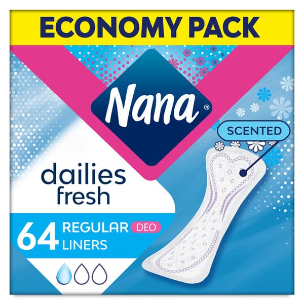 Nana Daily Deo Fresh Normal Liners 64's