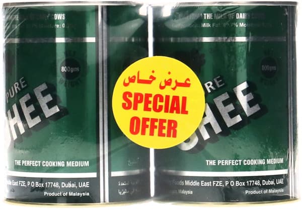 Qbb Pure Butter Ghee 2X800G