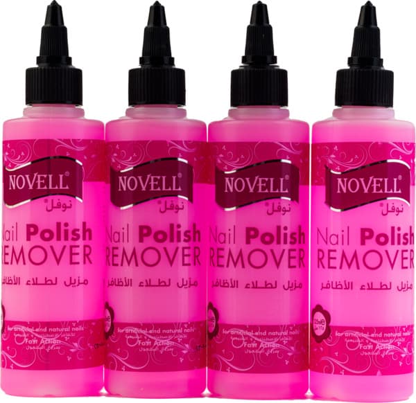 Novell Nail Polish Remover 4X125Ml